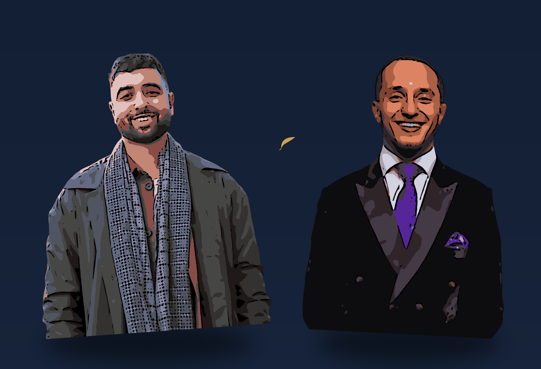 Yahia and Omar, the founders of by the pen